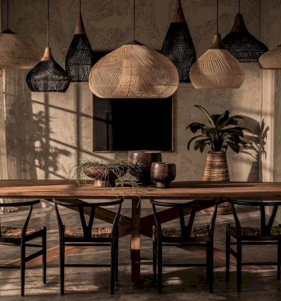 Bright Banjo Lamp Charcoal
