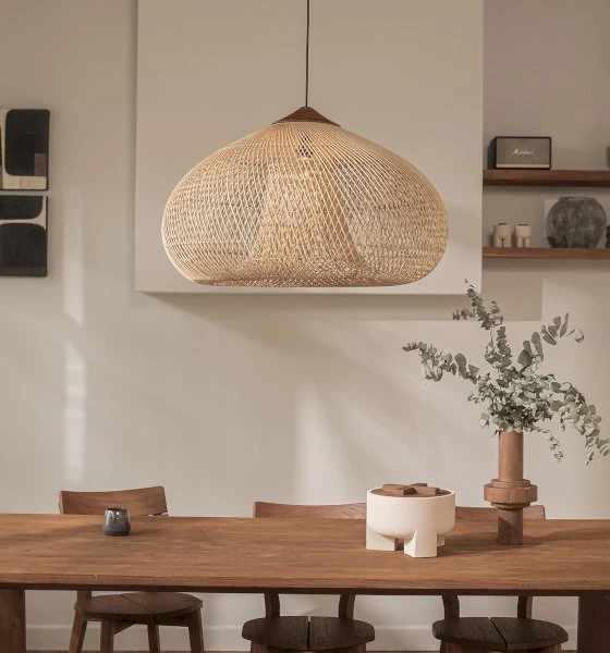 Bright Drum Lamp Pure