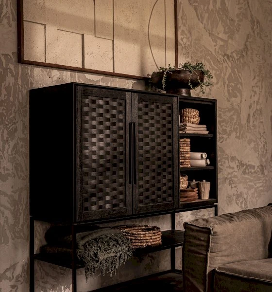 Karma Charcoal Cabinet Type A