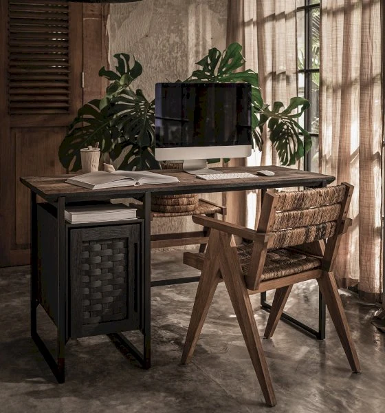 Karma Charcoal Writing Desk