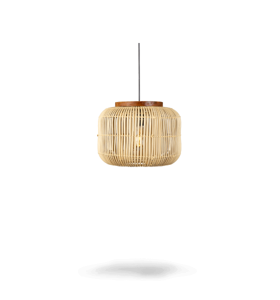 Barrel Hanging Lamp Pure