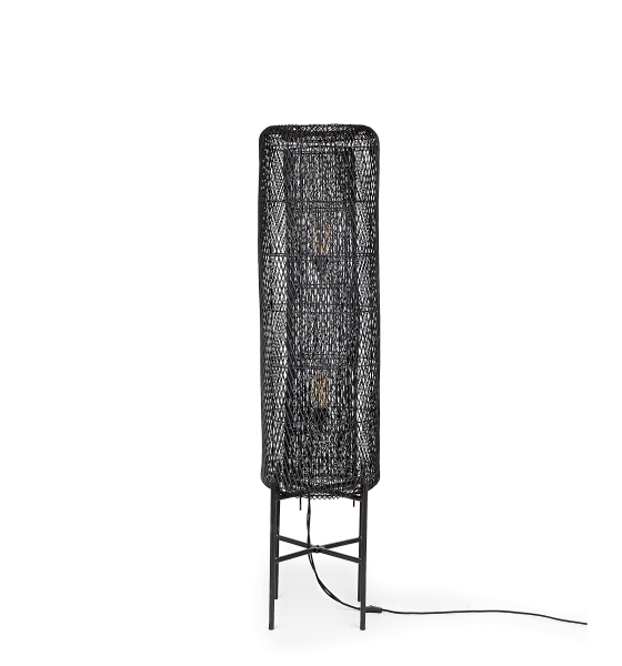 Chunk Standing Lamp Charcoal
